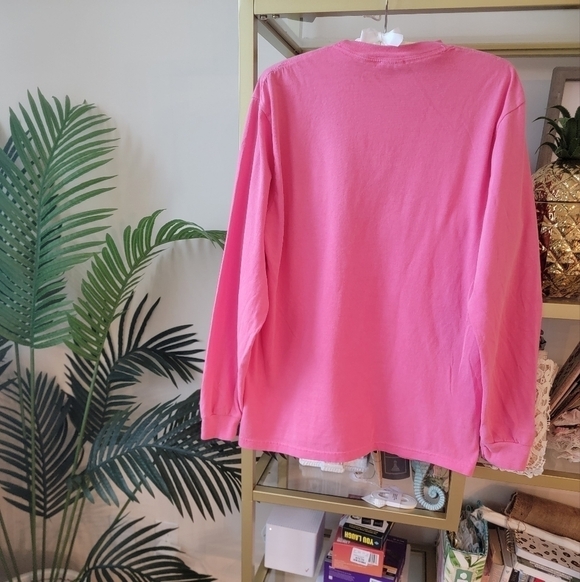 Grinchy &  Bougie Long Sleeve Grinch Christmas T-Shirt in Women's Size Medium - Picture 6 of 7